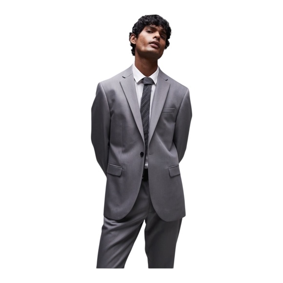 Topman Skinny Fit Suit Jacket & Skinny Fit Trousers Suit Set, Small 38R - Picture 5 of 15